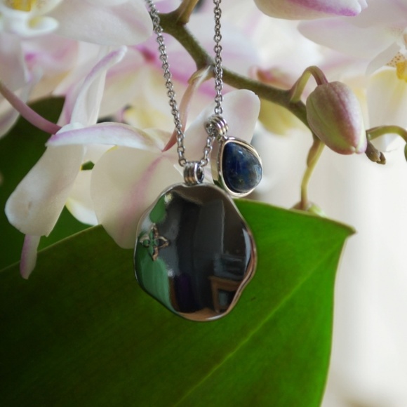 Emma & Chloe Jewelry - Emma & Chloe Lapis Lagoon Necklace